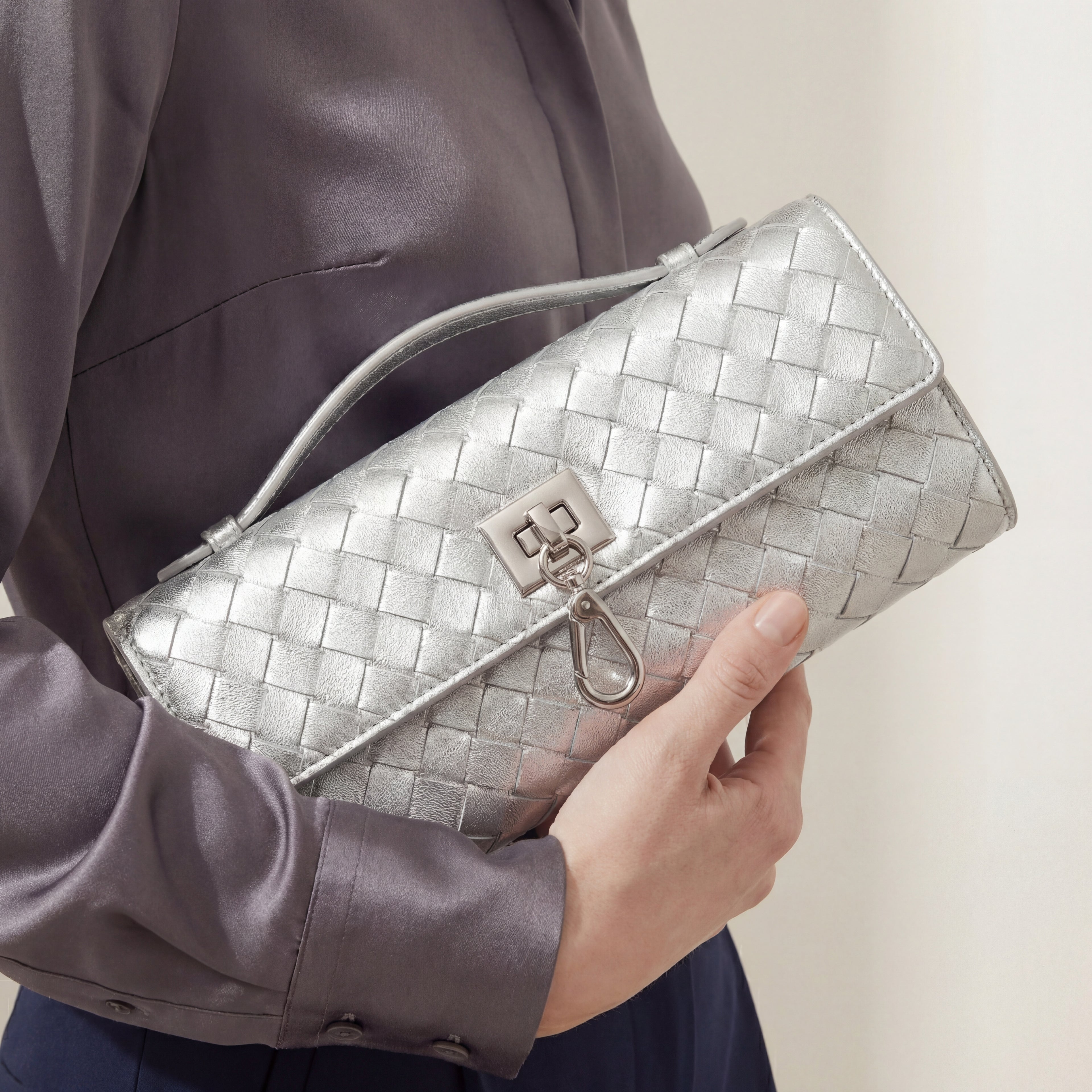 Luna Gold Clutch