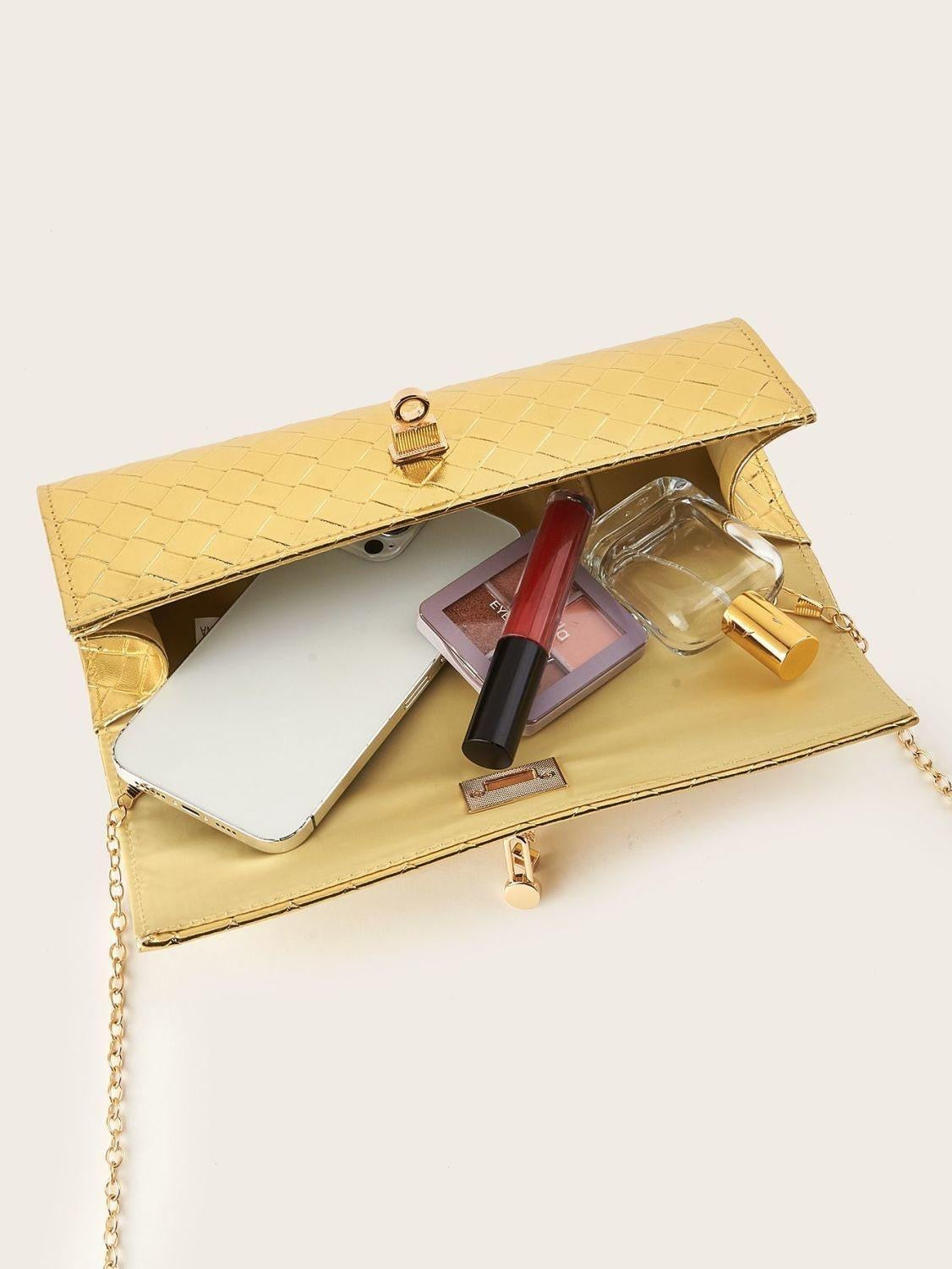 Luna Gold Clutch